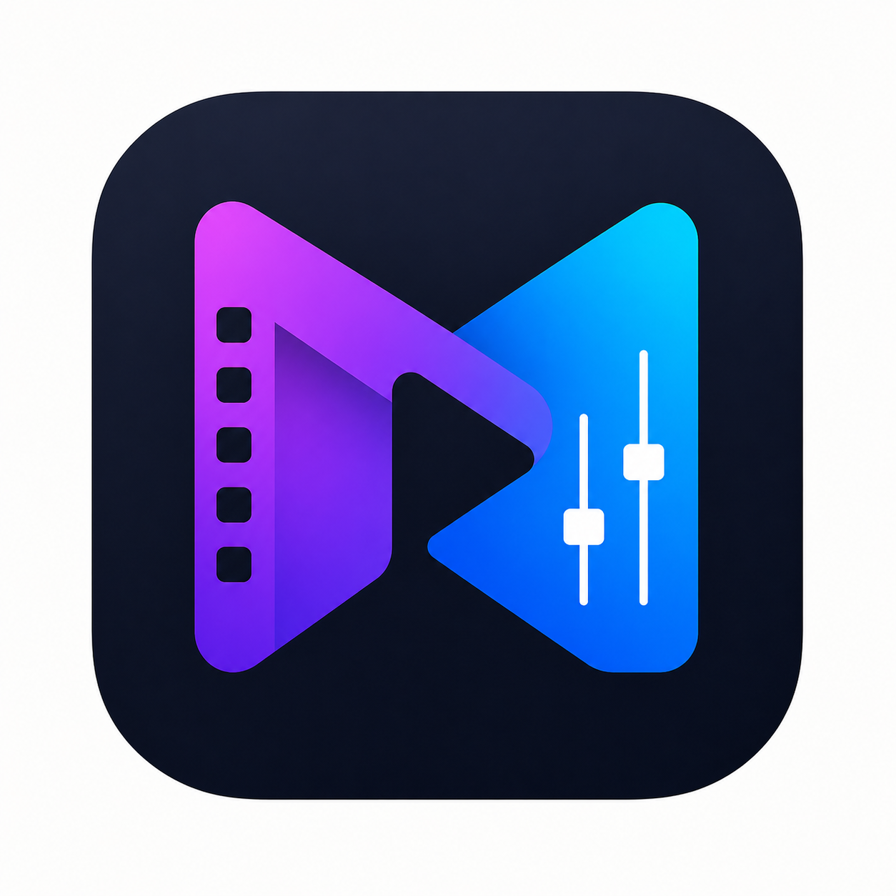 MiXiD app logo with purple and blue live video mixer symbol
